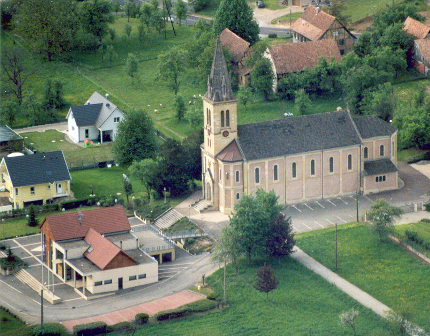 L'Eglise et la mairie